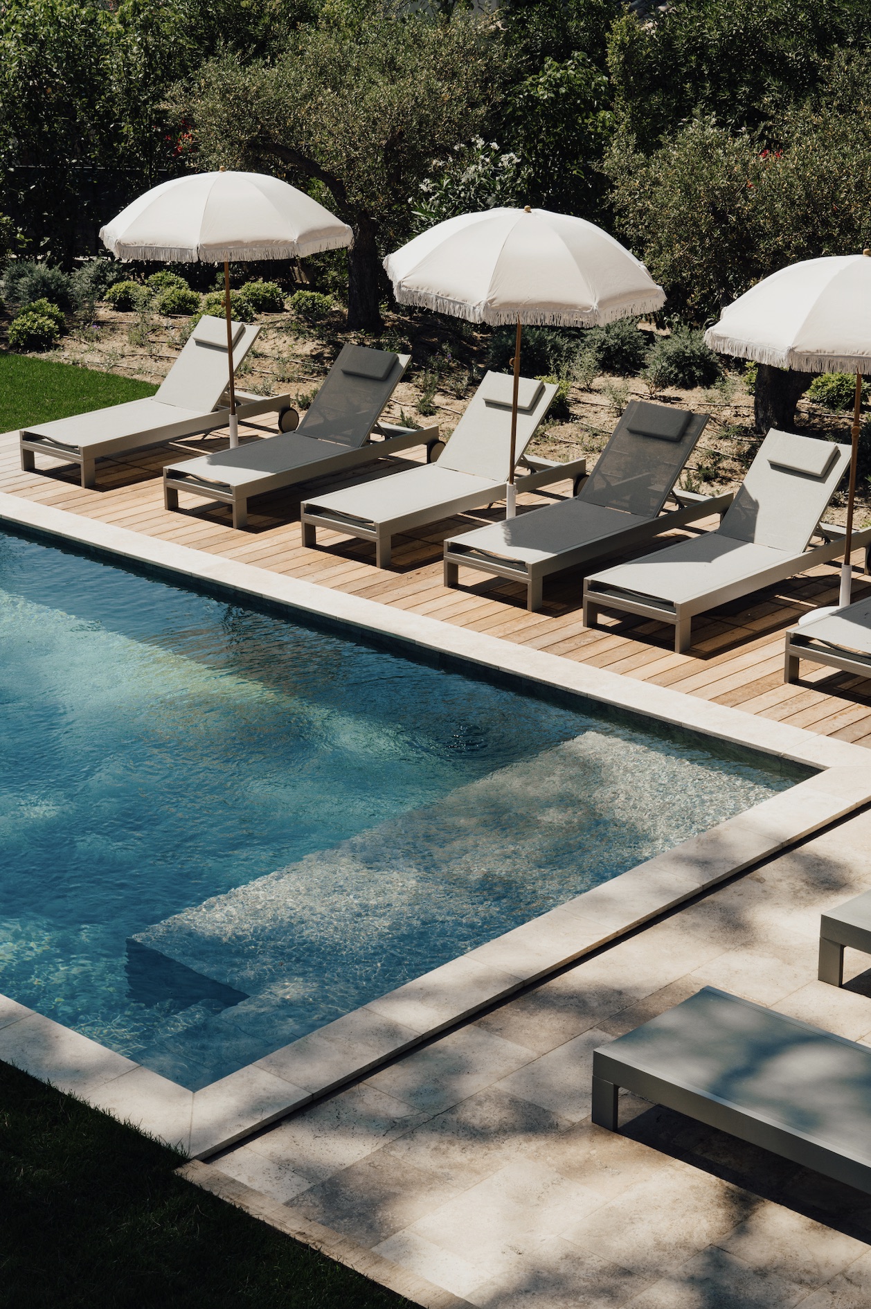 Piscine de la Villa sous les pins à Saint-Tropez